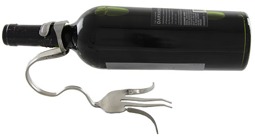 Fork Curve Wine Bottle Holder