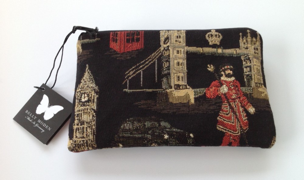 Belly Moden London Night Design Zipped Cosmetic Purse